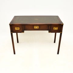 Antique Military Campaign Desk / Writing Table