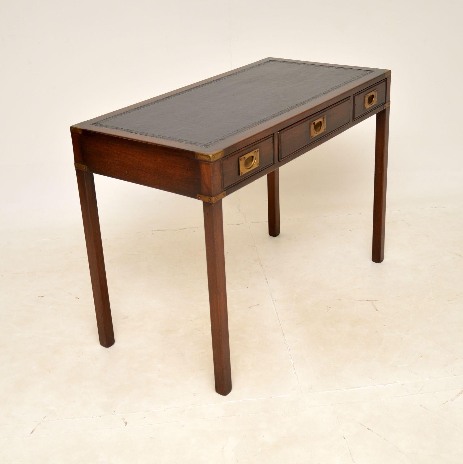 British Antique Military Campaign Desk / Writing Table