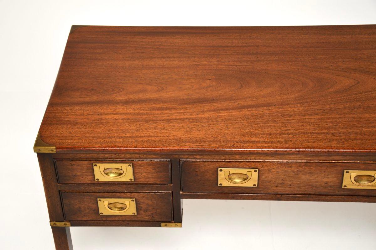 Antique Military Campaign Desk / Writing Table For Sale 2