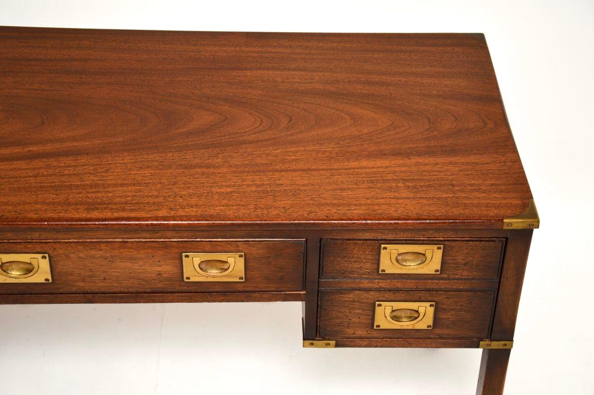 Antique Military Campaign Desk / Writing Table For Sale 3
