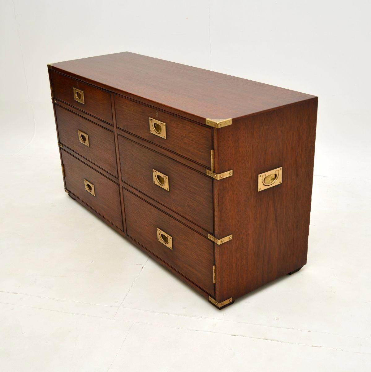 Antique Military Campaign Style Cabinet In Good Condition In London, GB