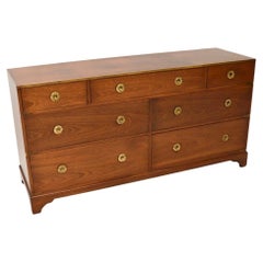 Antique Military Campaign Style Chest of Drawers / Sideboard
