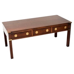 Antique Military Campaign Style Coffee Table