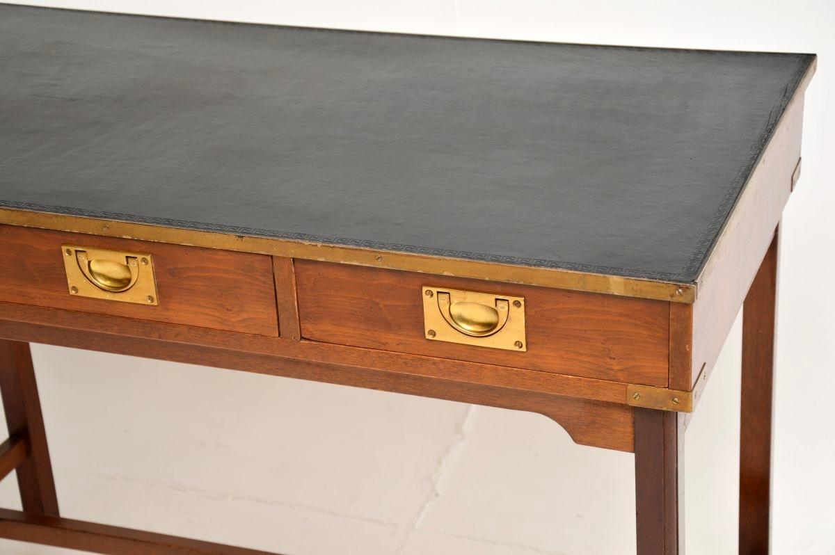 Antica scrivania in stile Campaigner militare in Wood Wood in vendita 4