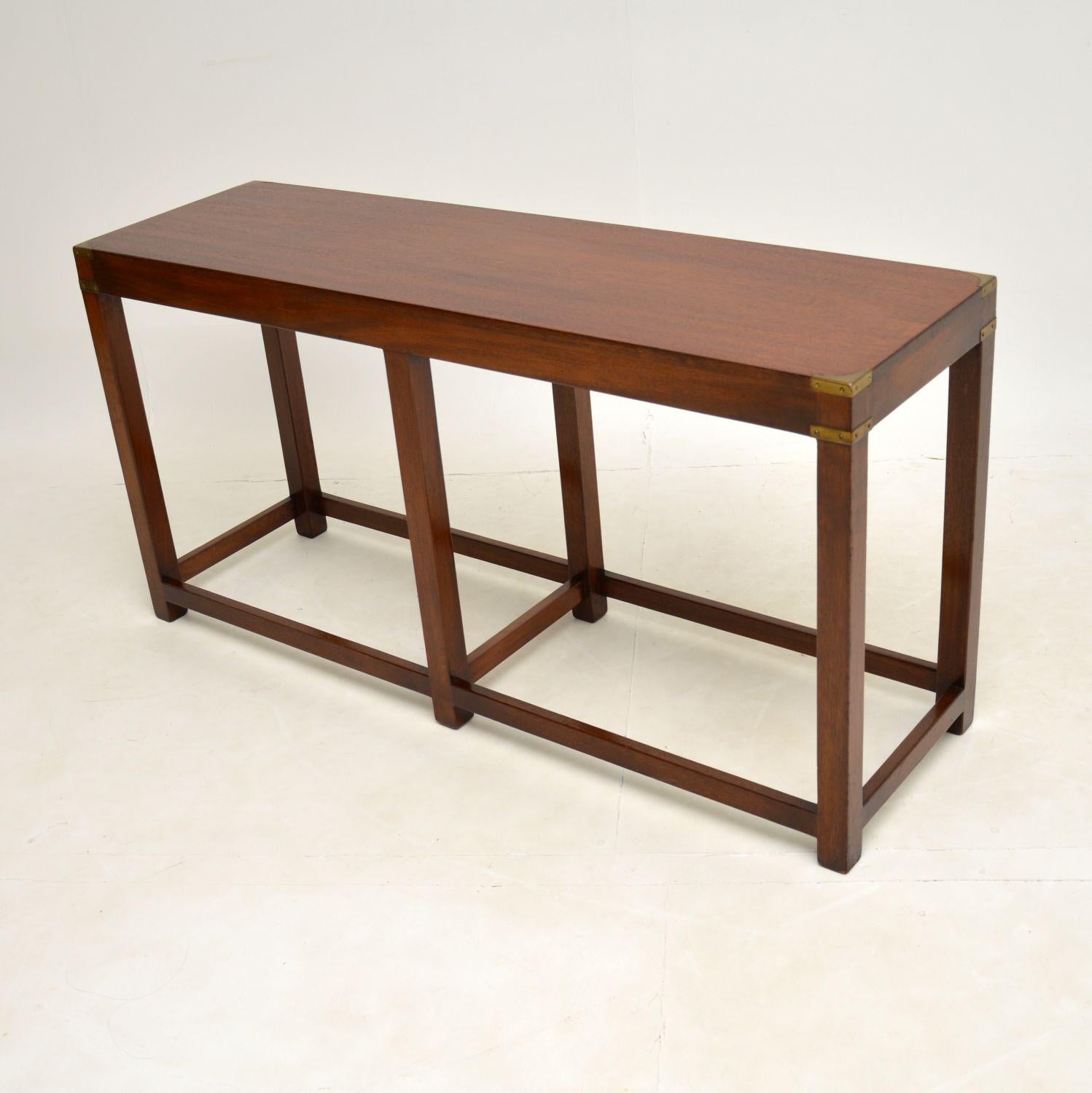 campaign style console table