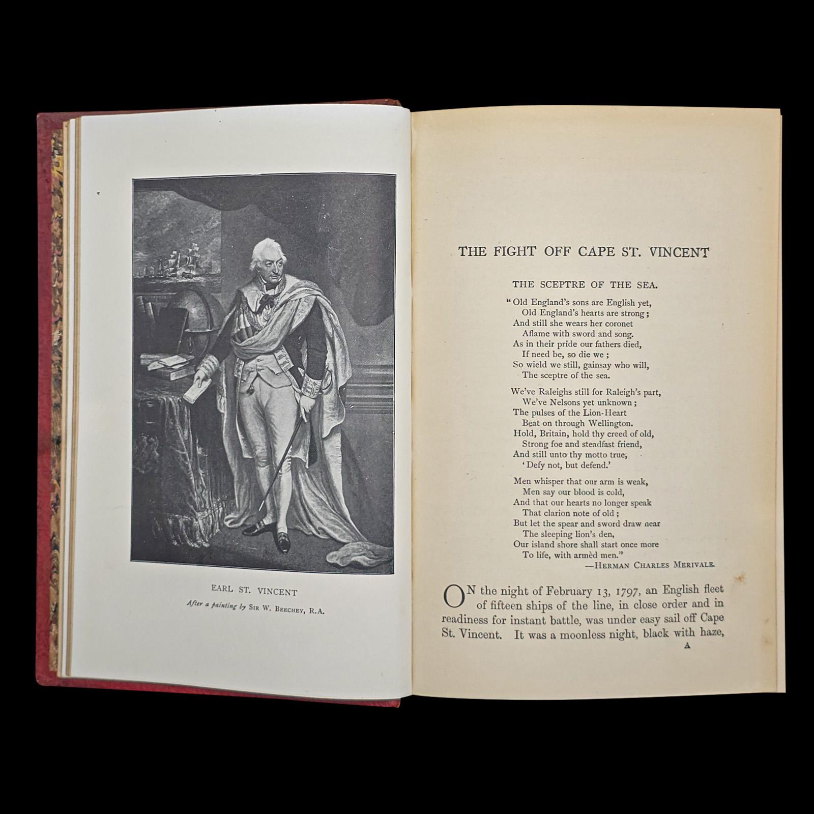 Antique Military Reference Book, Deeds That Won the Empire, History, Illustrated In Good Condition For Sale In Hele, Devon, GB