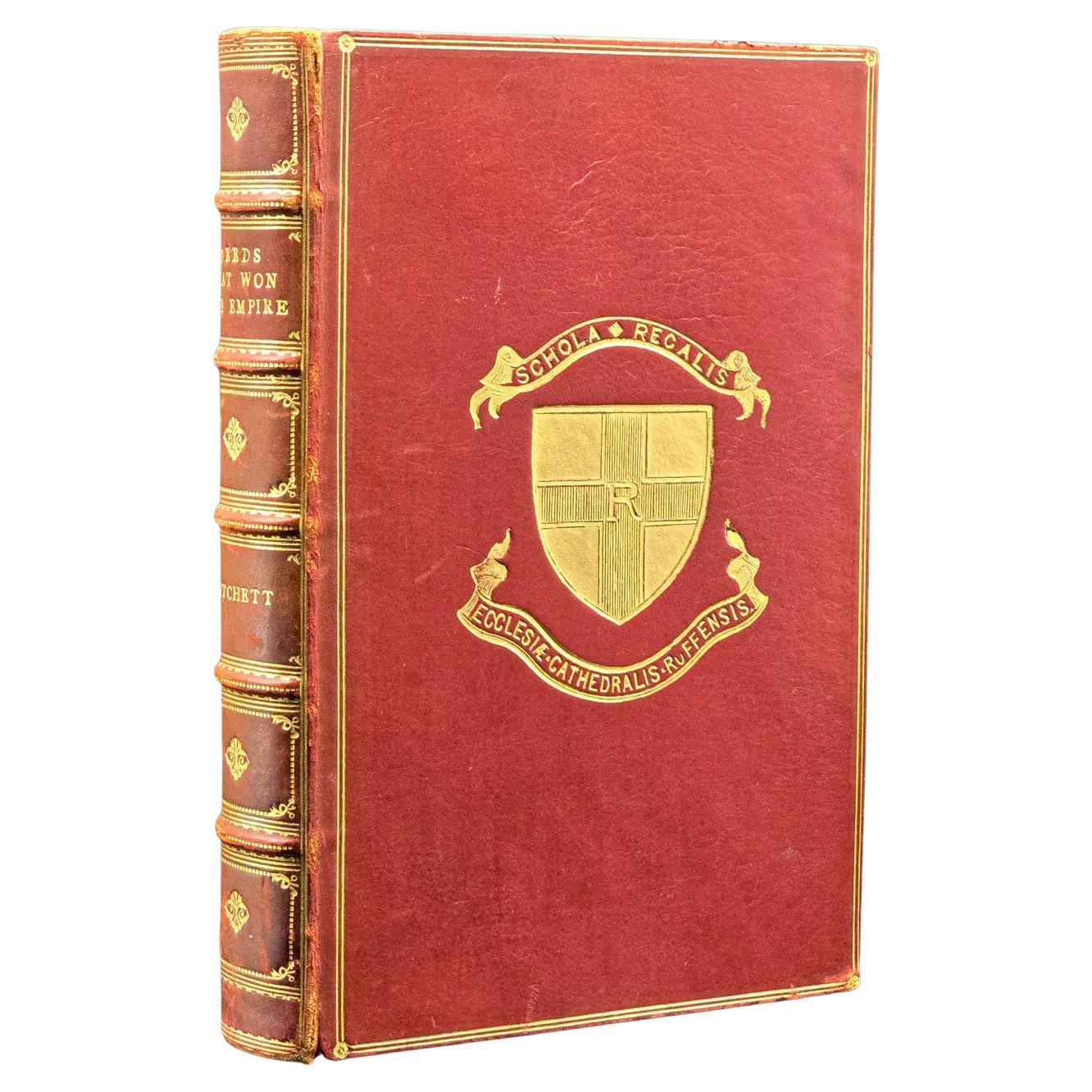 Antique Military Reference Book, Deeds That Won the Empire, History, Illustrated For Sale