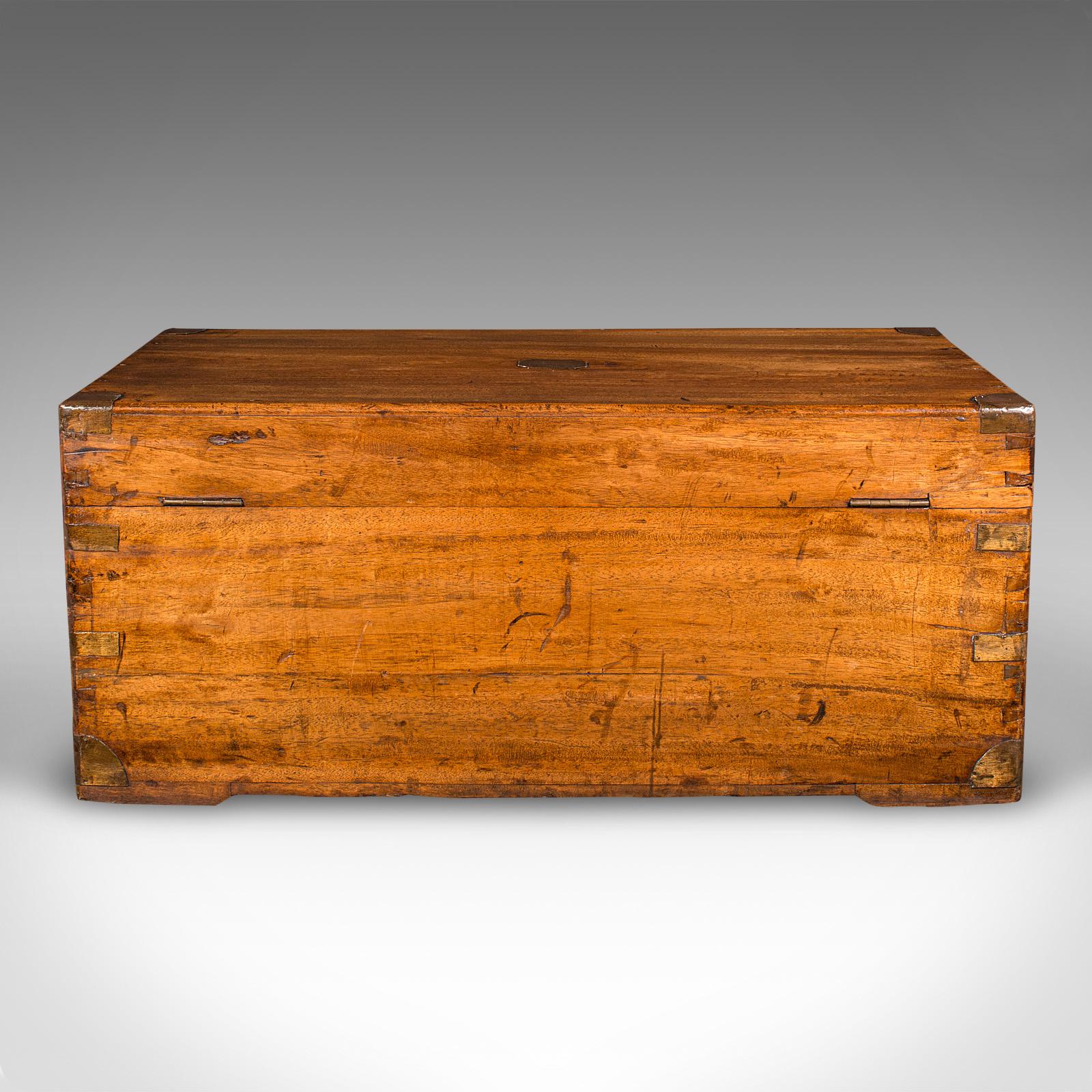 antique pine blanket box