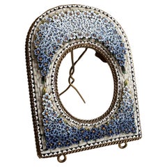 Antique Millefiori Micro Mosaic Picture Frame, Mid-19th Century