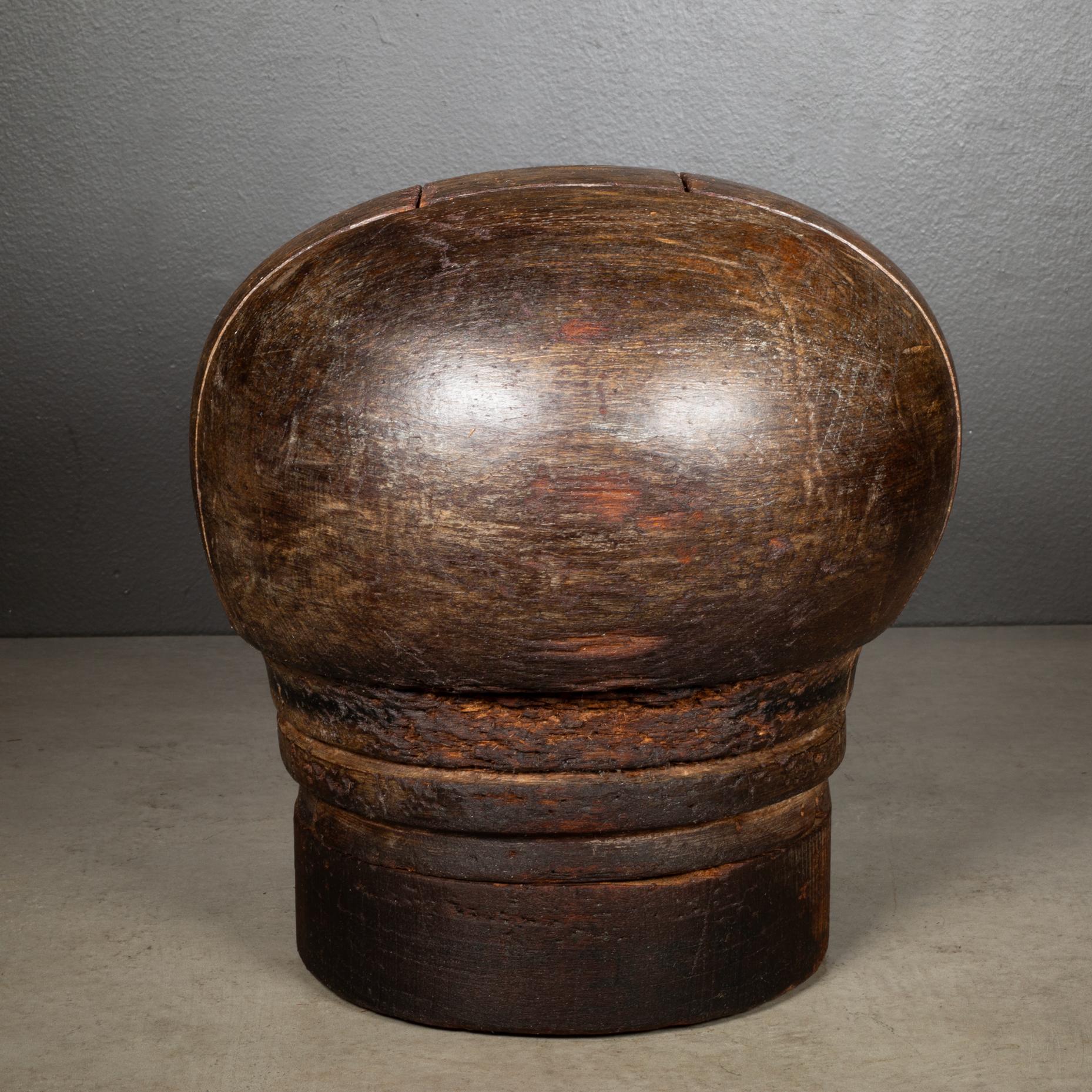 Antique Millinery Puzzle Block Hat Form c.1890-1920 For Sale 1