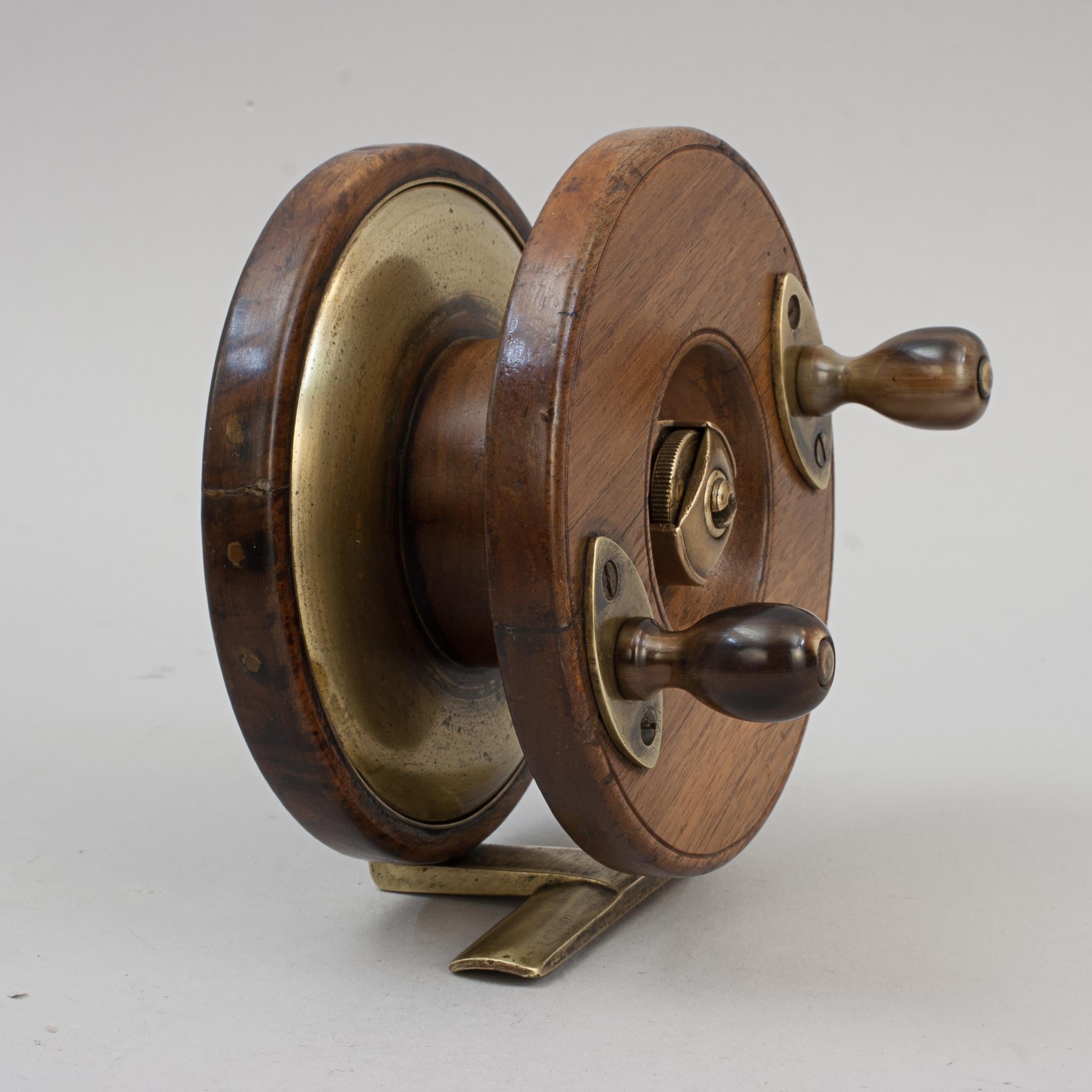 English Antique Milward Nottingham Fishing Reel