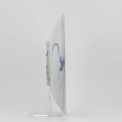 Antique Ming 1620-1644 Chinese Porcelain Kosometsuke 5 Horses Plate Tianqi