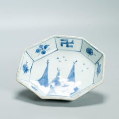 Antike Ming Literati Tianqi Periode 17. Jh. Chinesisches Porzellan Penglai Island