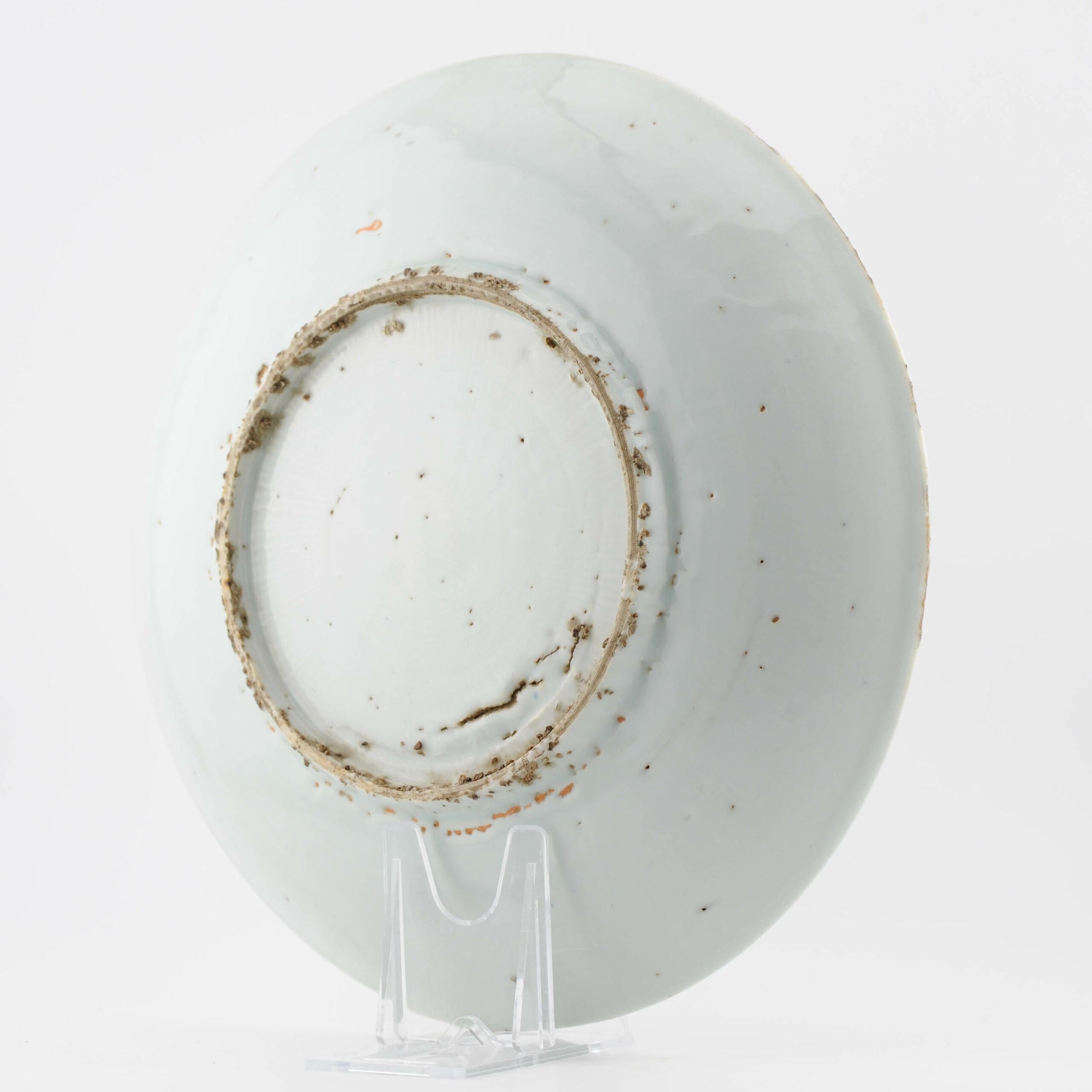 Ancien plat en porcelaine chinoise de la période Ming Kosometsuke Fisherman en vente 9