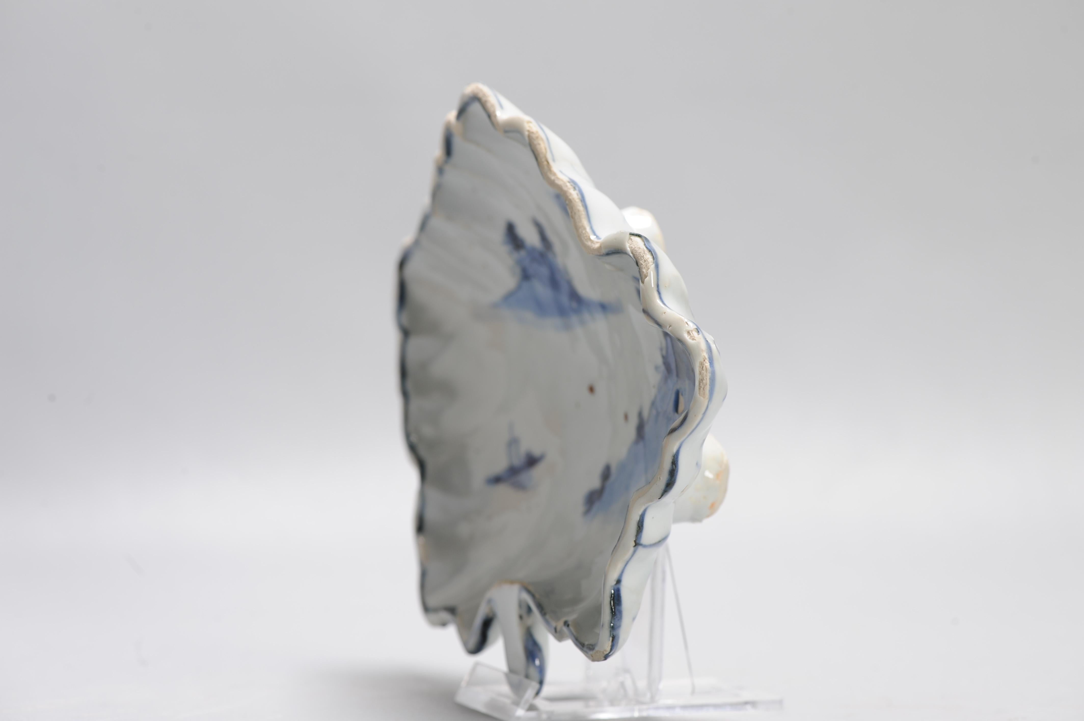 Antique Ming Period Xieyi Kosometsuke Landscape Chinese Porcelain Kaiseki Dish For Sale 2