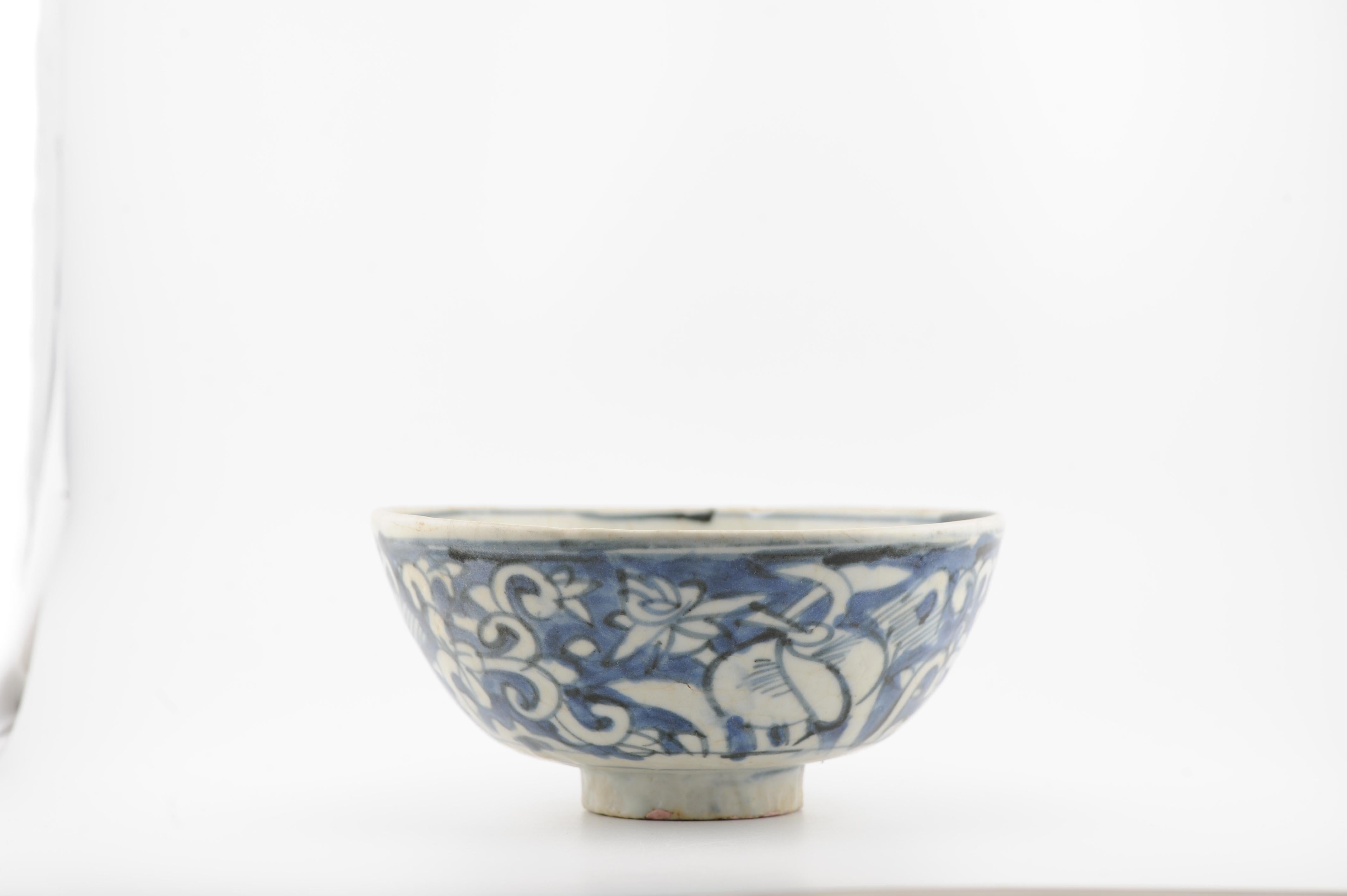 Antique Ming Wanli 1560-1590 Chinese Porcelain Swatow/Zhangzhou Bowl For Sale 10