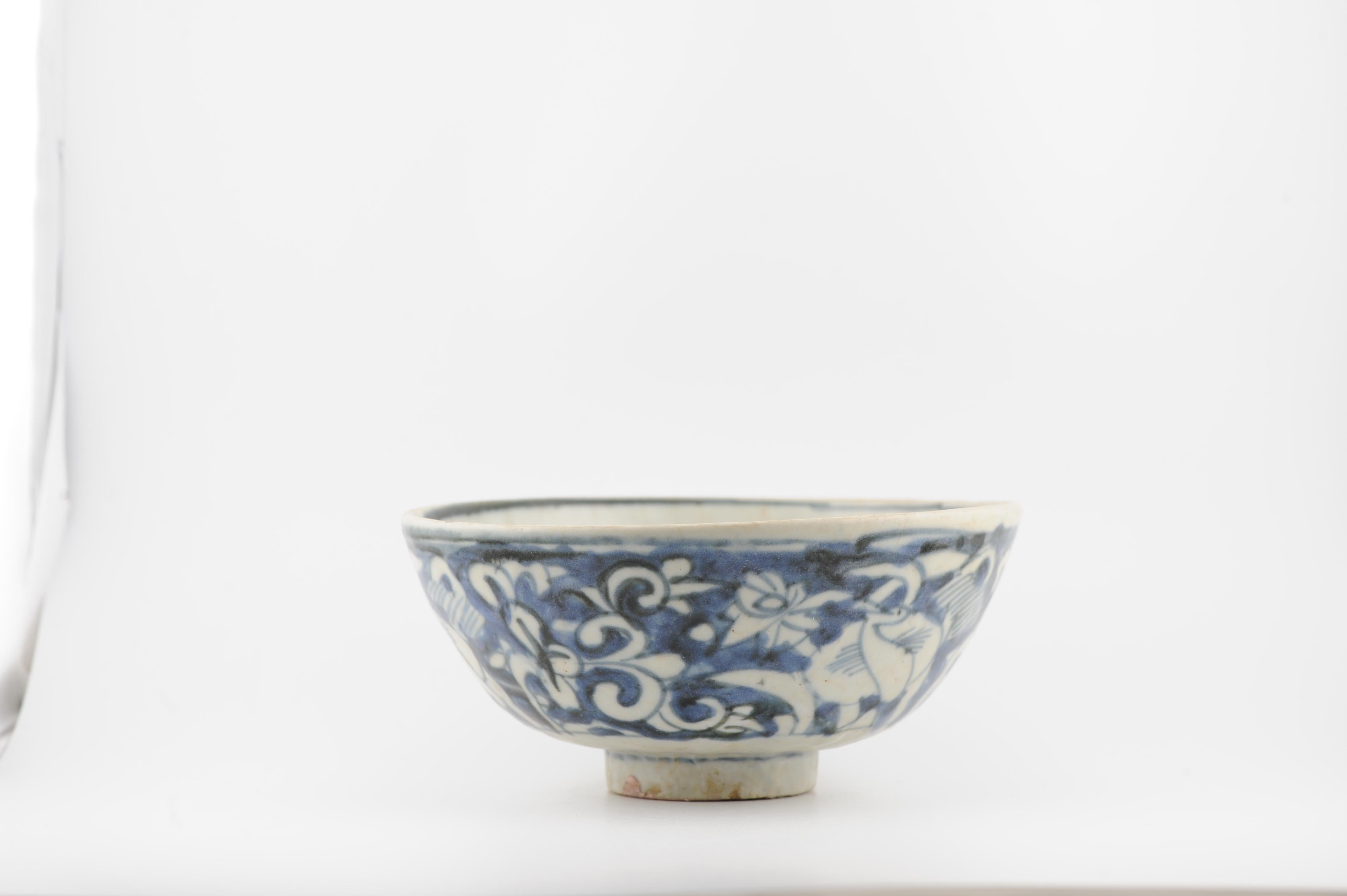Antique Ming Wanli 1560-1590 Chinese Porcelain Swatow/Zhangzhou Bowl For Sale 11
