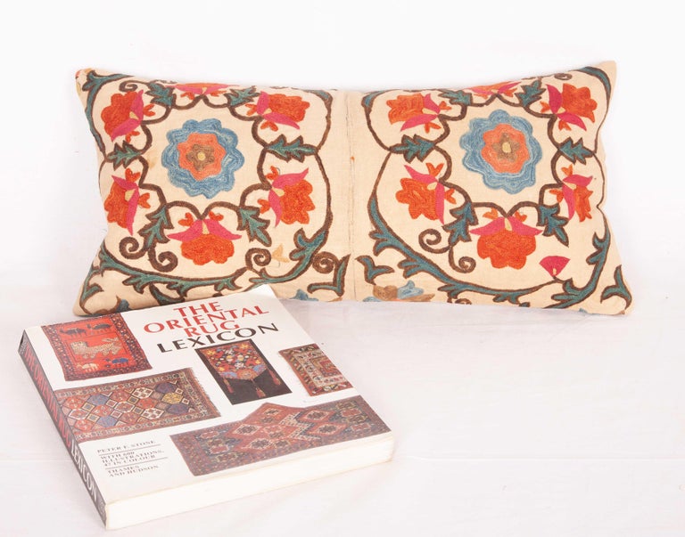 Antique Mini Pillow Case Fashioned from a 19th Century Bukhara Suzani