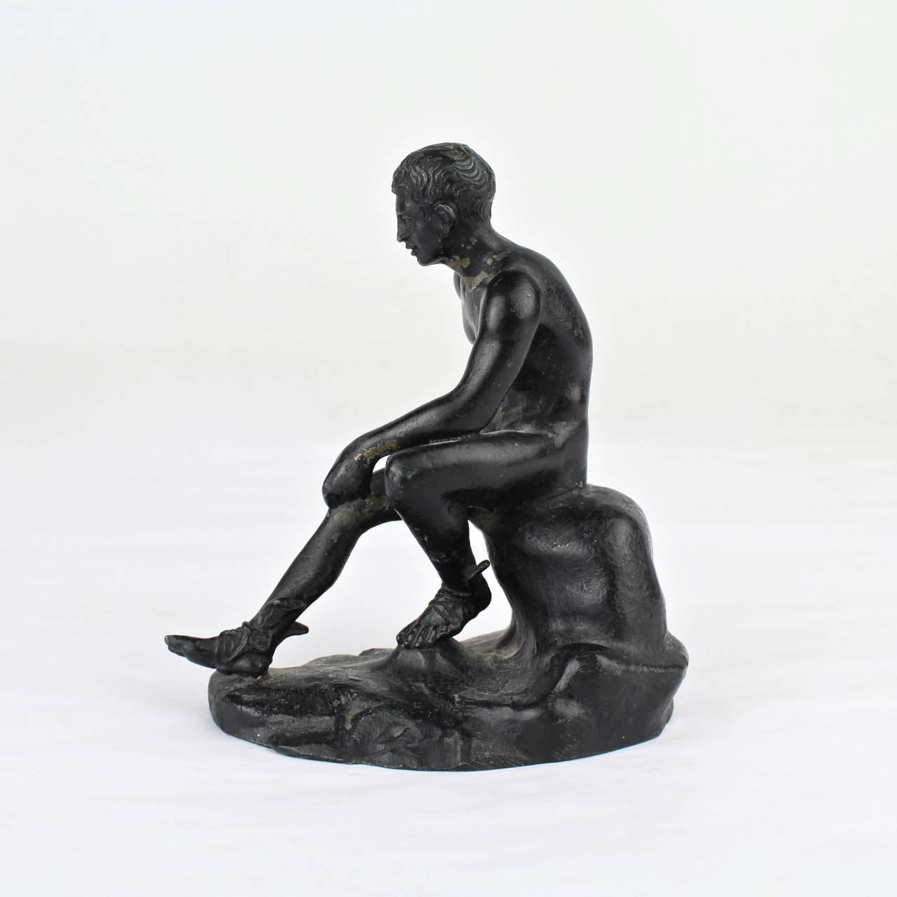 miniature bronze sculpture