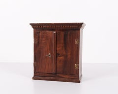 Antique Miniature/Model Furniture In Oak With Hand-Forged Fittings From 1840s
