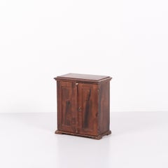 Antique Miniature/Model Furniture in Oak with Hand-Forged Fittings From 1840s