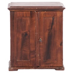 Antique Miniature/Model Furniture in Oak with Hand-Forged Fittings From 1840s