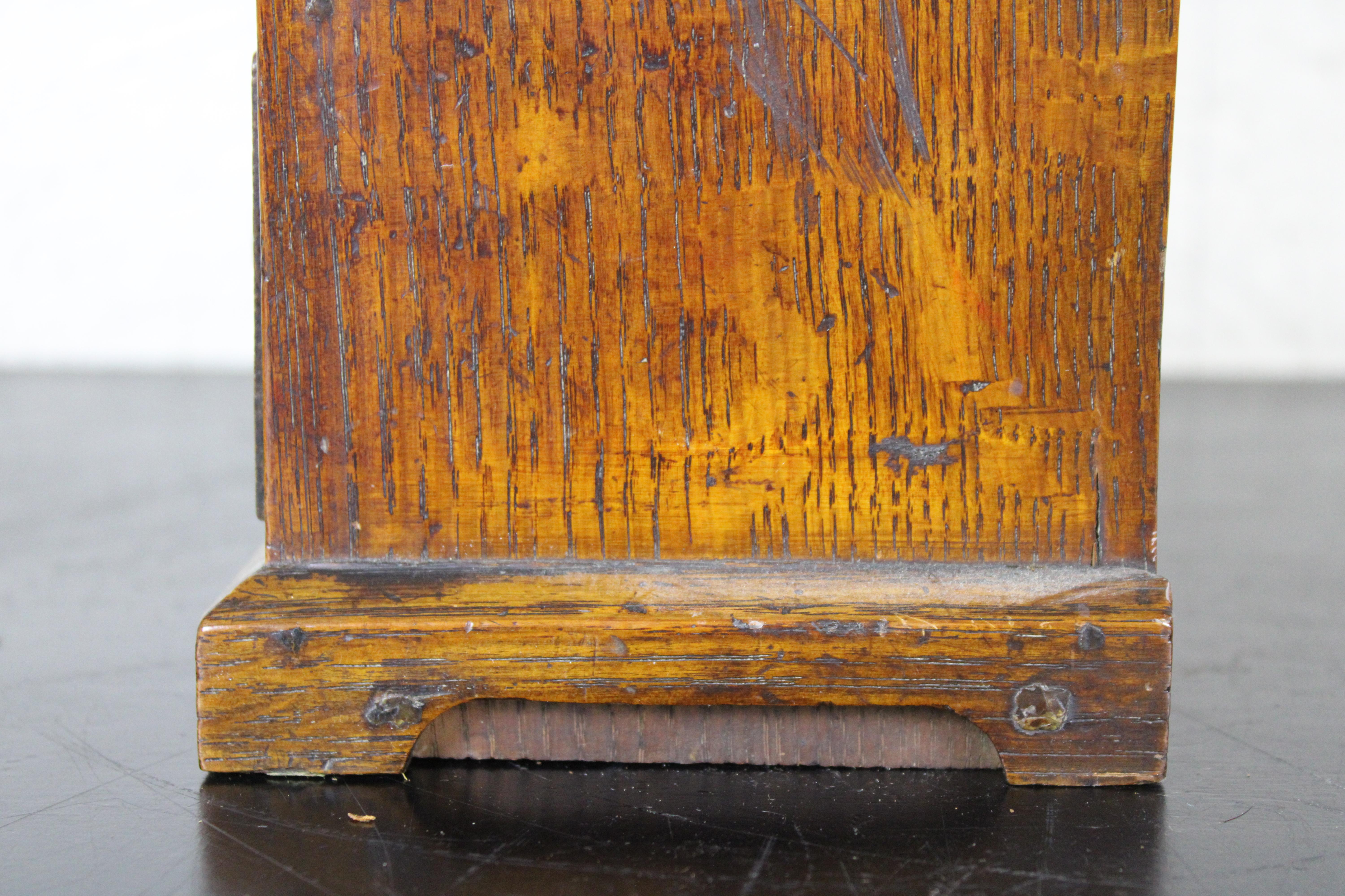 Antique Miniature Oak Salesman Sample Dresser Chest Toy Doll Furniture 4