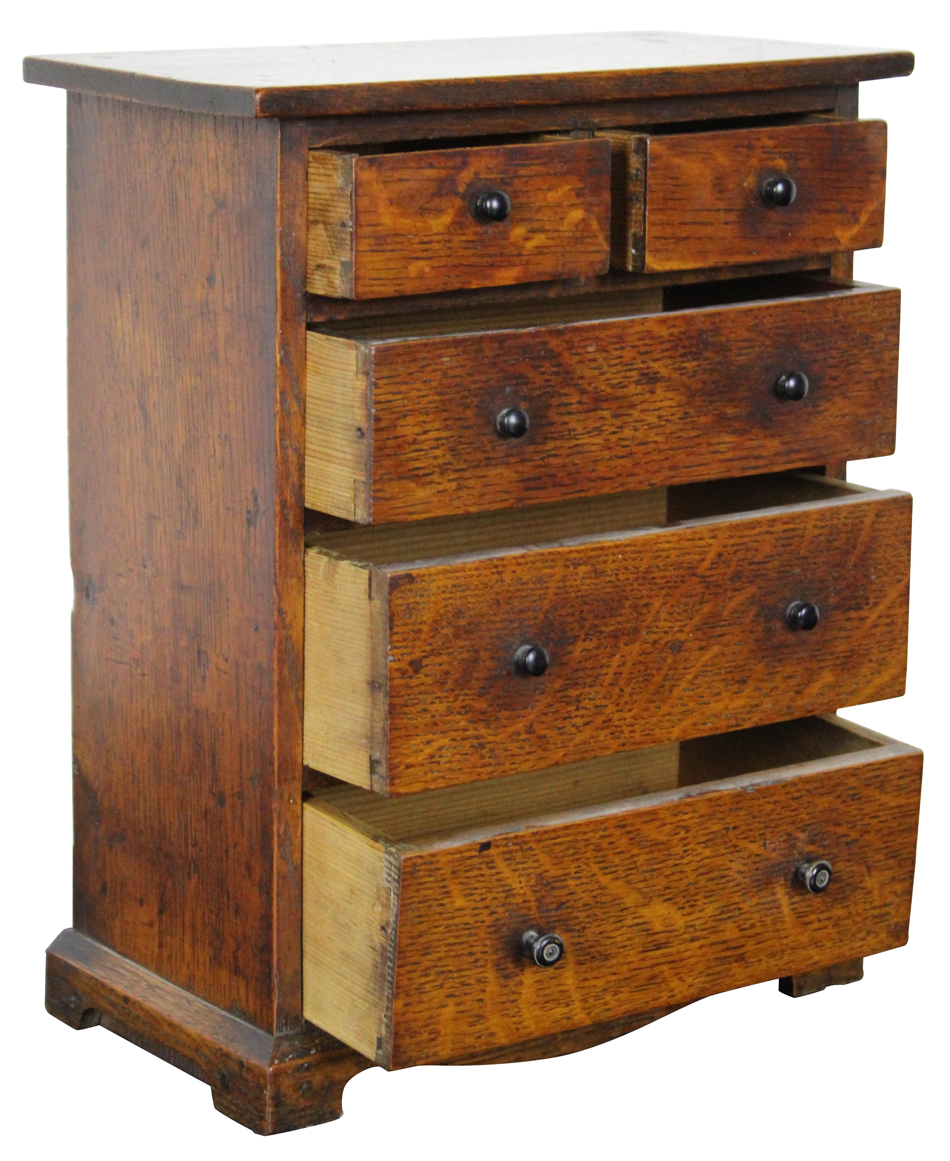 salesman sample miniature furniture