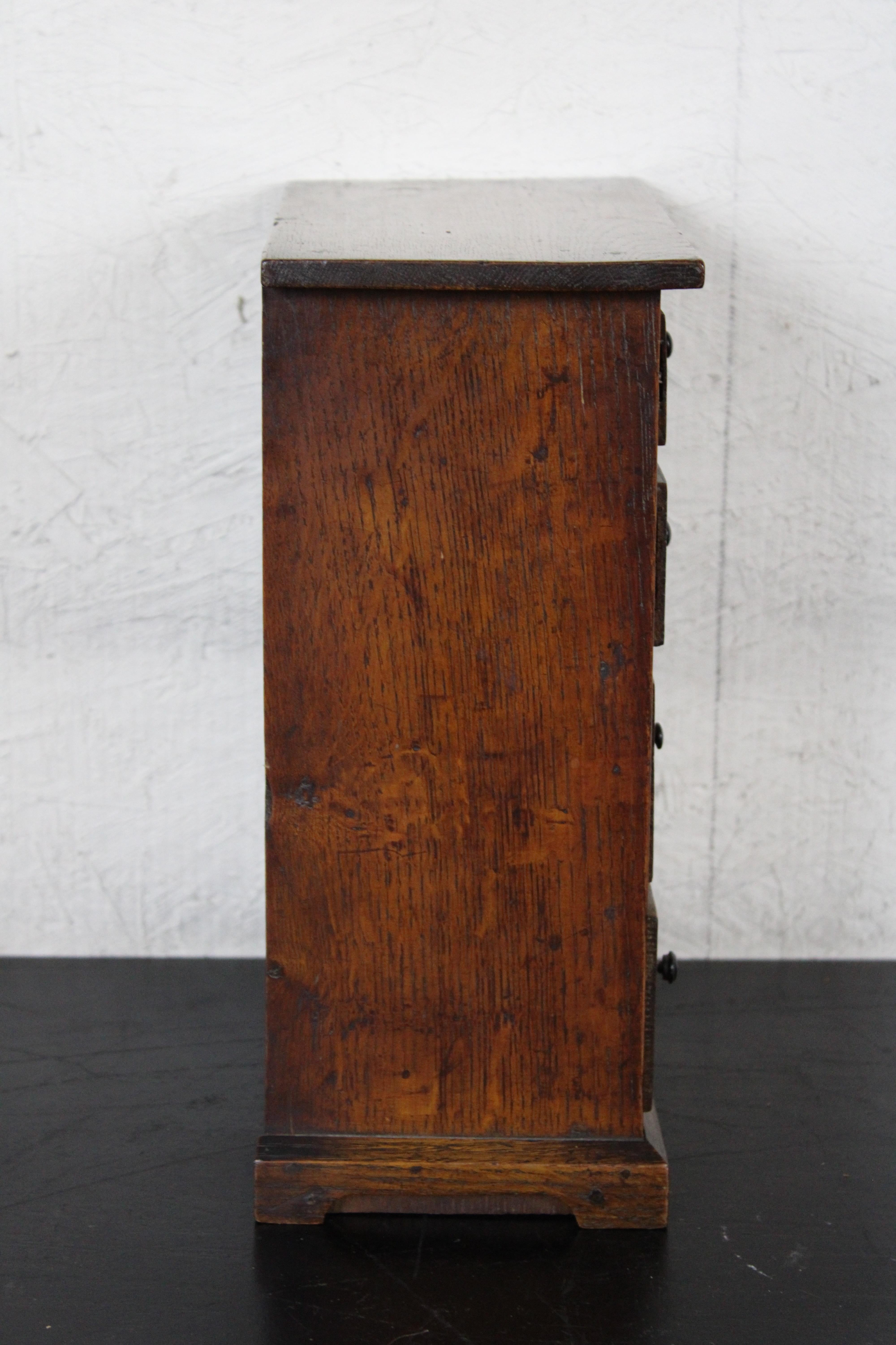 antique salesman sample dresser
