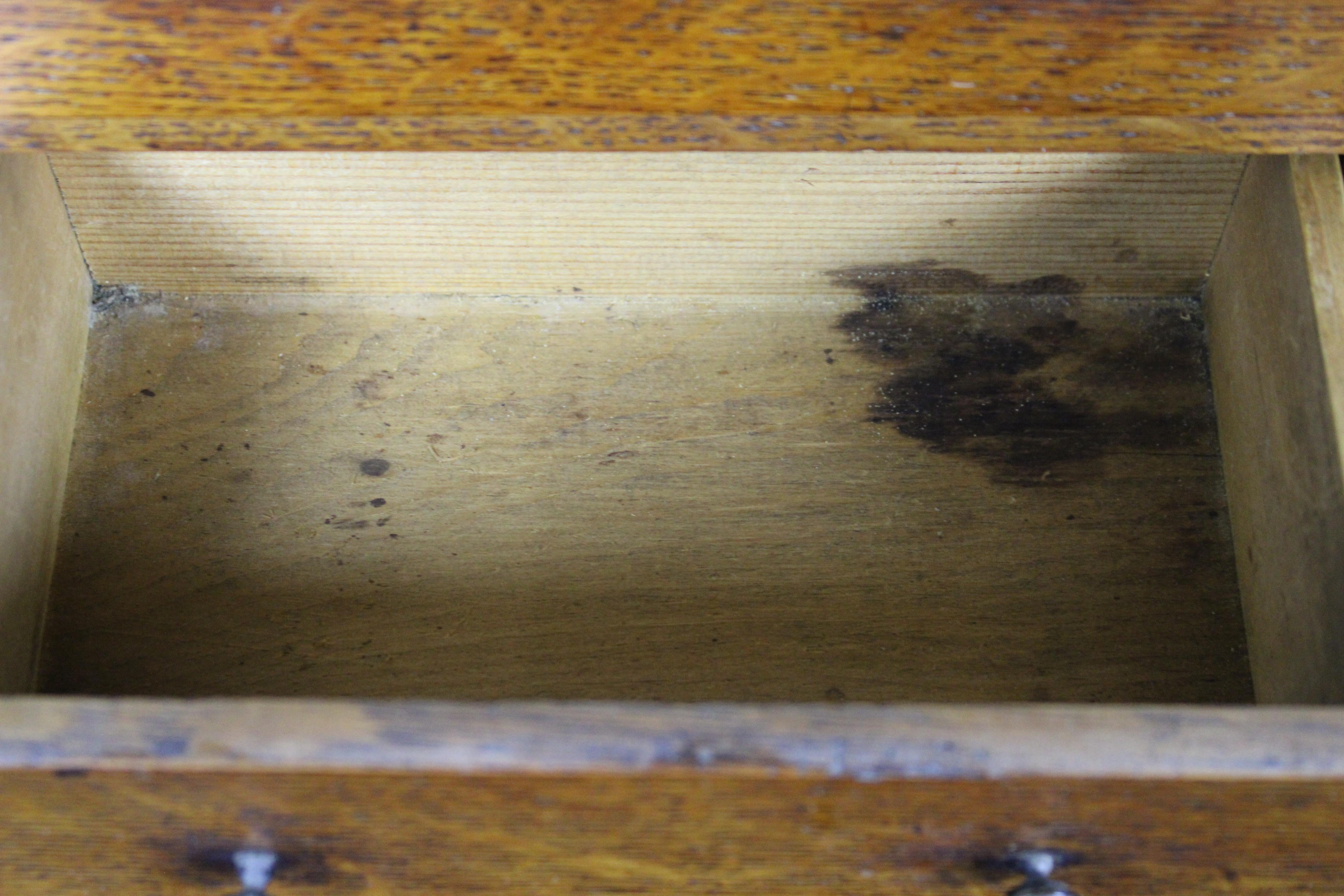 Antique Miniature Oak Salesman Sample Dresser Chest Toy Doll Furniture 2