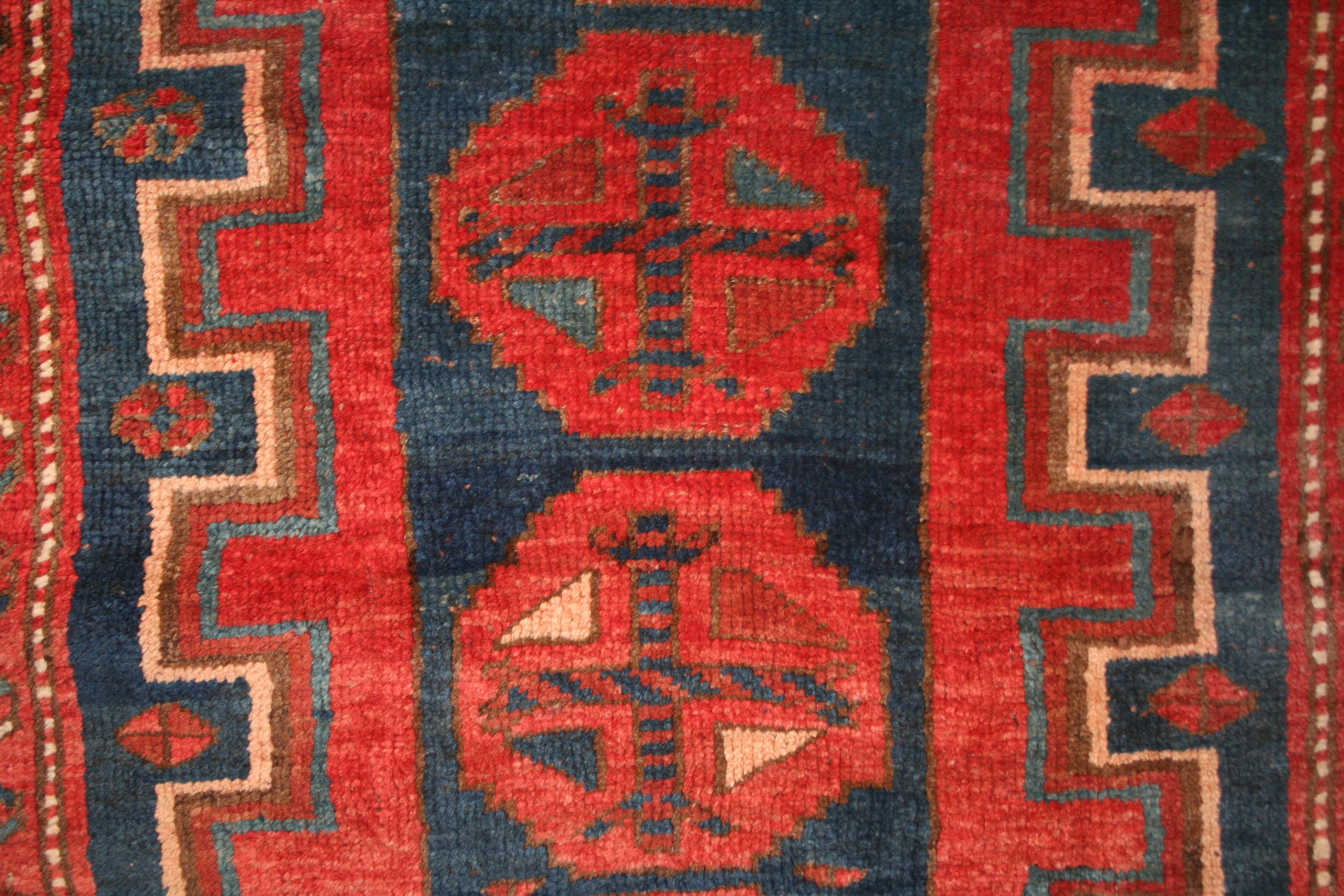 Hand-Knotted Antique Mint Condition Caucasian Armenian Kazak Rug For Sale