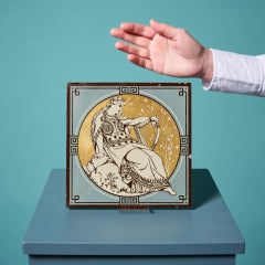 Antique Minton Tile of Classical Musicians by John Moyr Smith