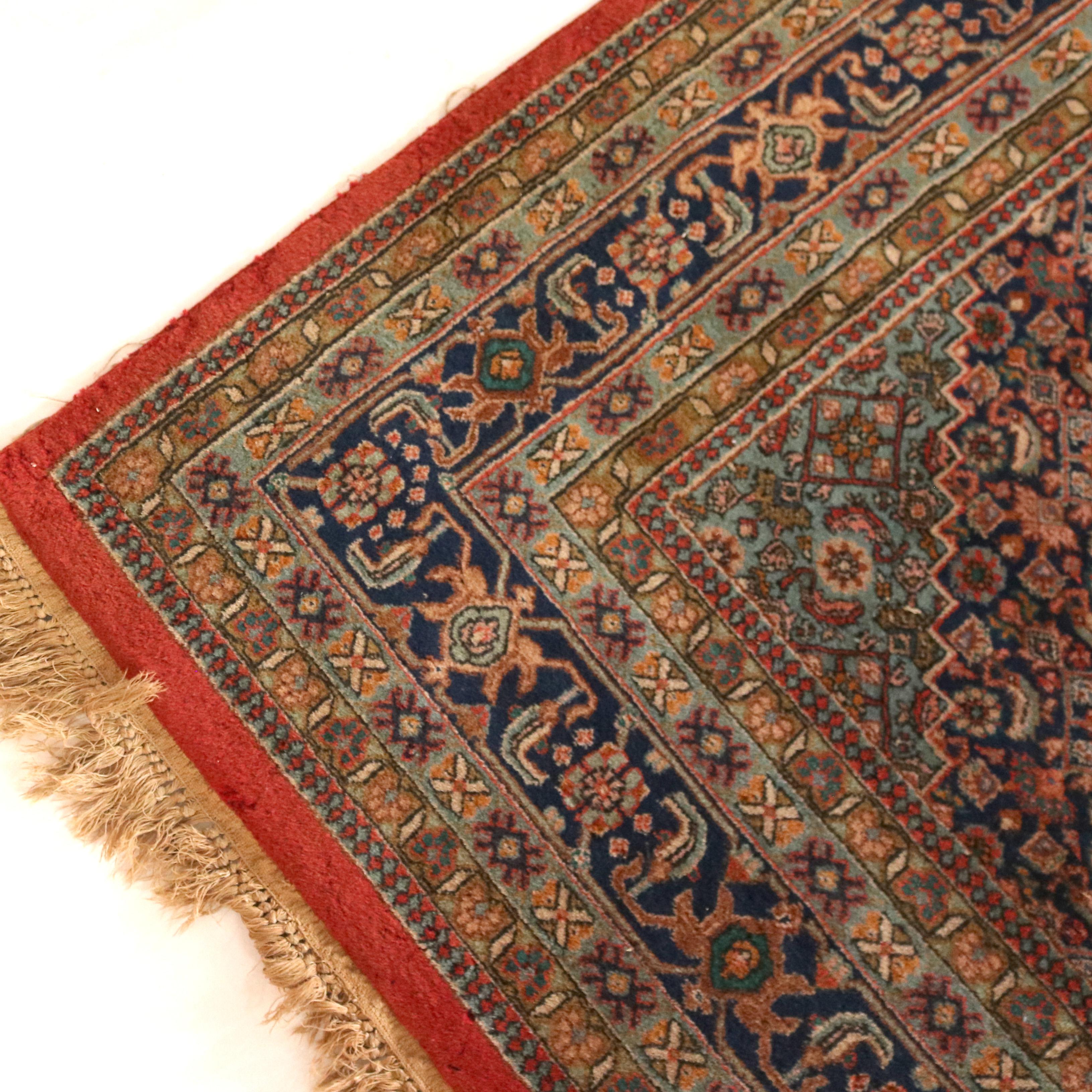 Antique Mir Persian Oriental Rug Circa 1930 For Sale 3