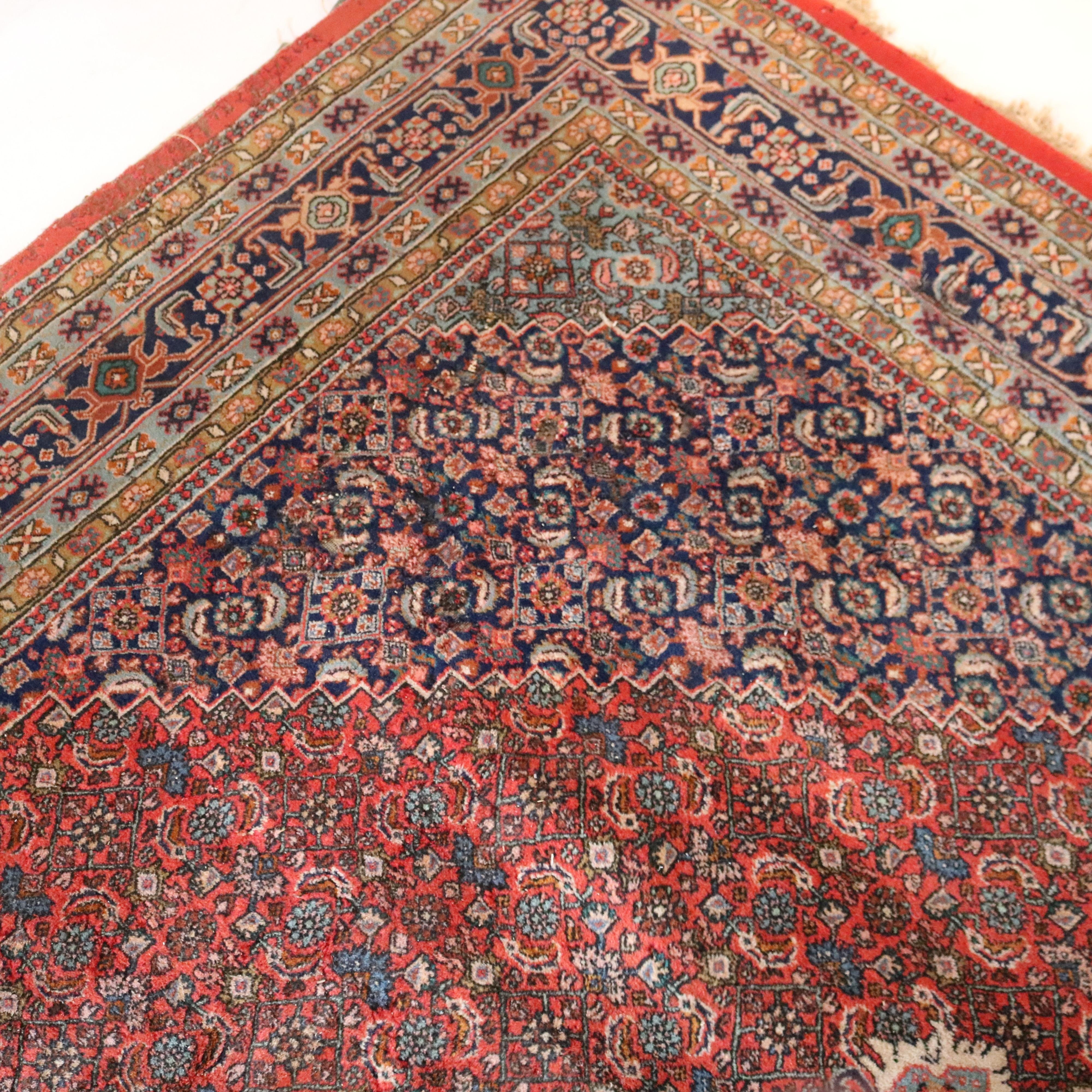 Antique Mir Persian Oriental Rug Circa 1930 For Sale 7