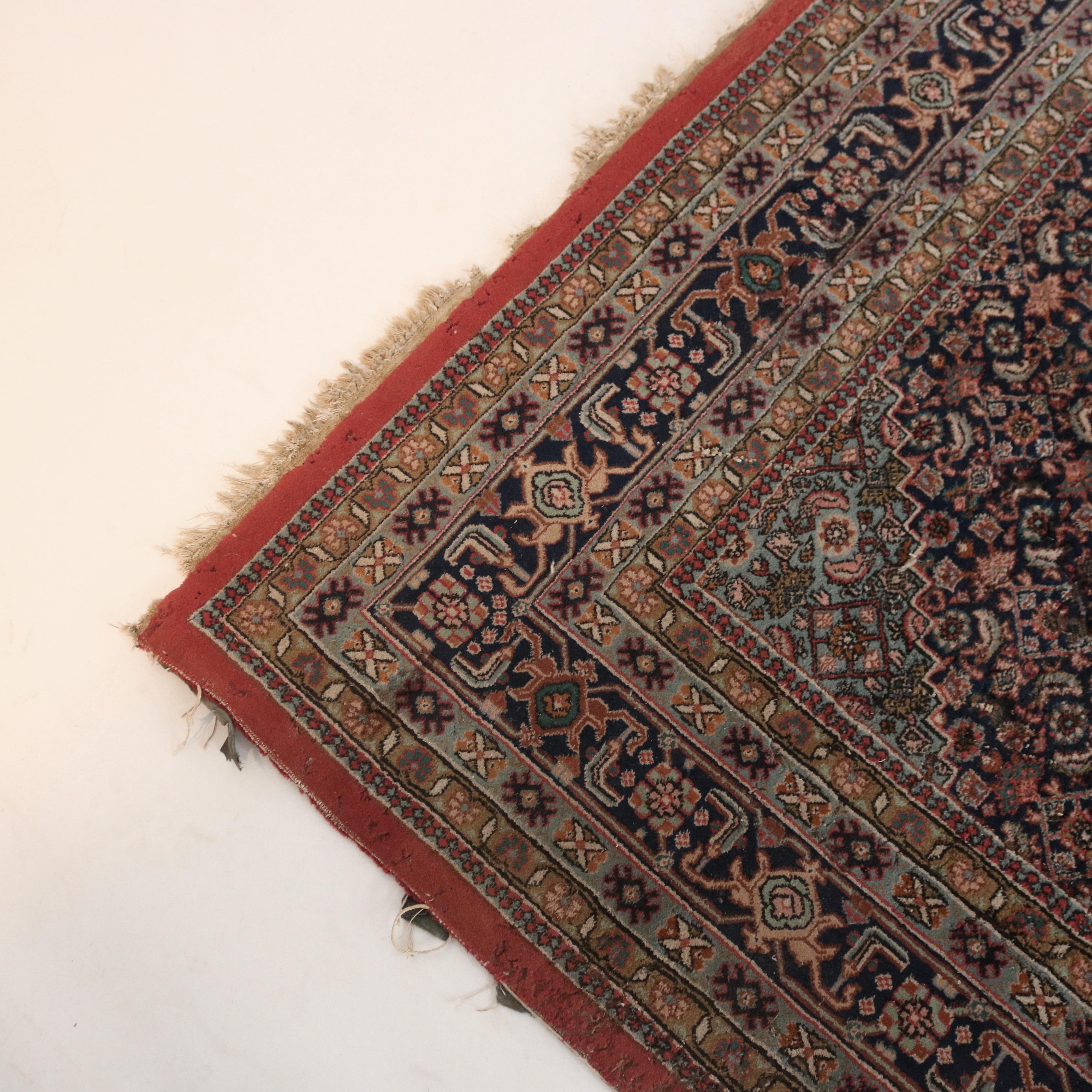 Antique Mir Persian Oriental Rug Circa 1930 For Sale 2