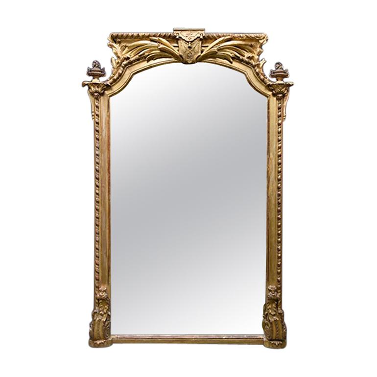 Antique Mirror, 19th Century For Sale