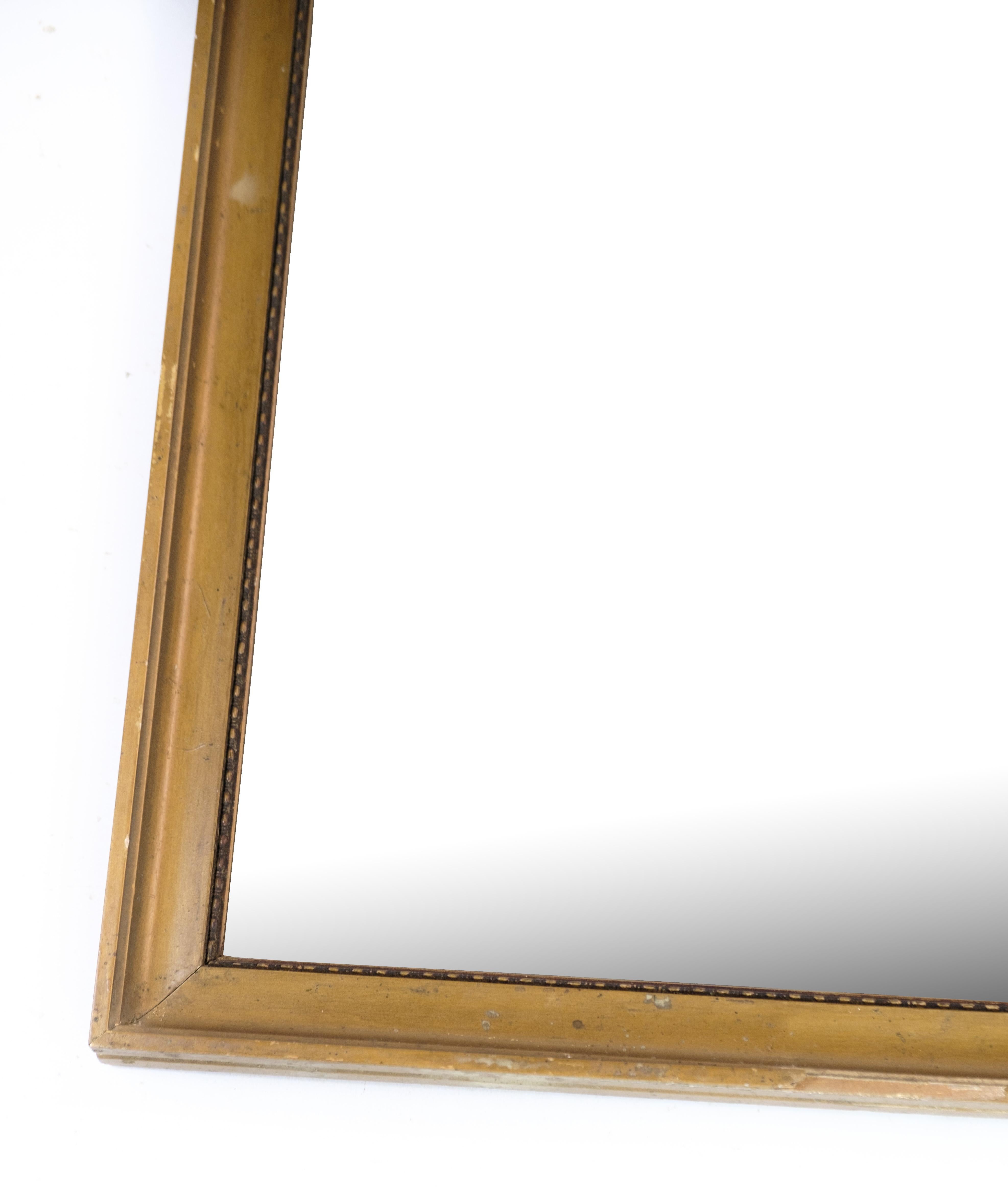 Antiker Spiegel, vergoldeter Rahmen, 1930 (Glas) im Angebot