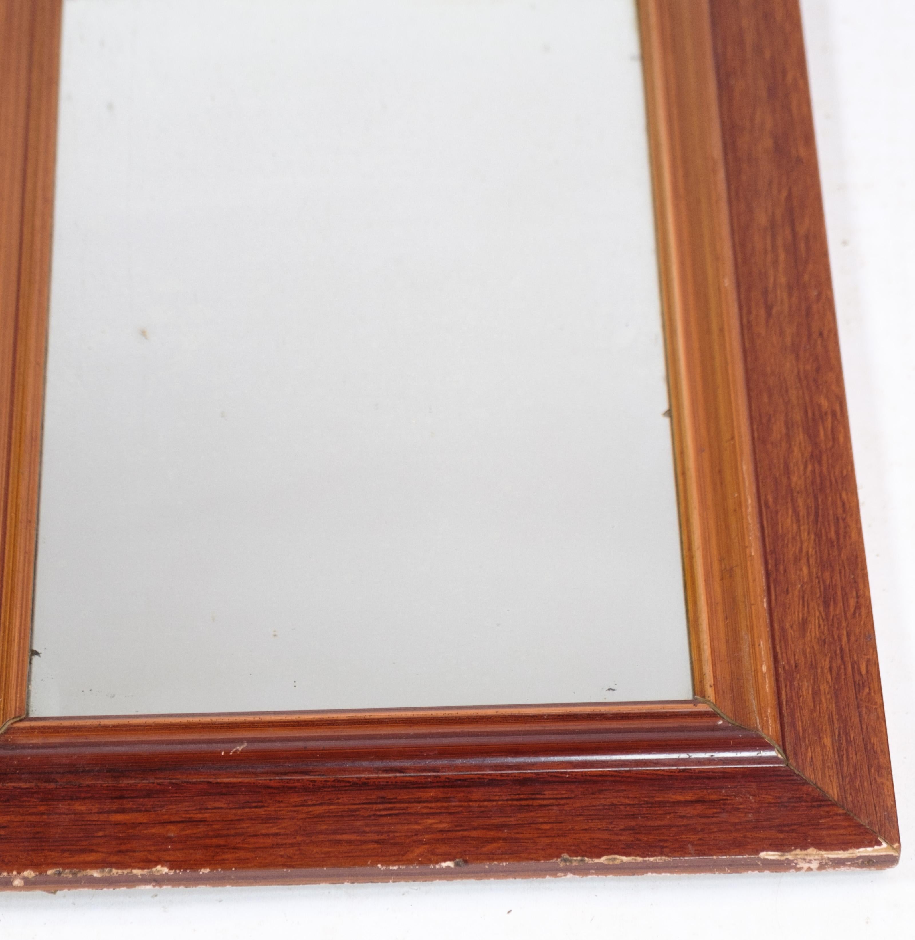 Early 20th Century Antique Mirror, Mahogany, 1920 For Sale
