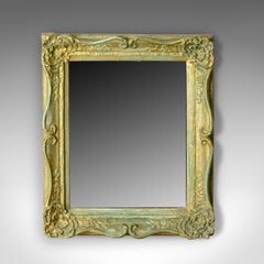 Antique Mirror, Victorian, Painted Gilt Gesso Frame, Classical Taste, circa 1890