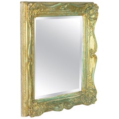 Antique Mirror, Victorian, Painted Gilt Gesso Frame, Classical Taste, circa 1890