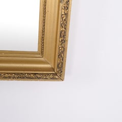 Antique Mirror with Gilded Frame 1890s