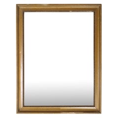 Antique Mirror con cornice dorata degli anni '30