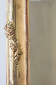 Antique Mirror with Shell and Leaf Motif, 1880