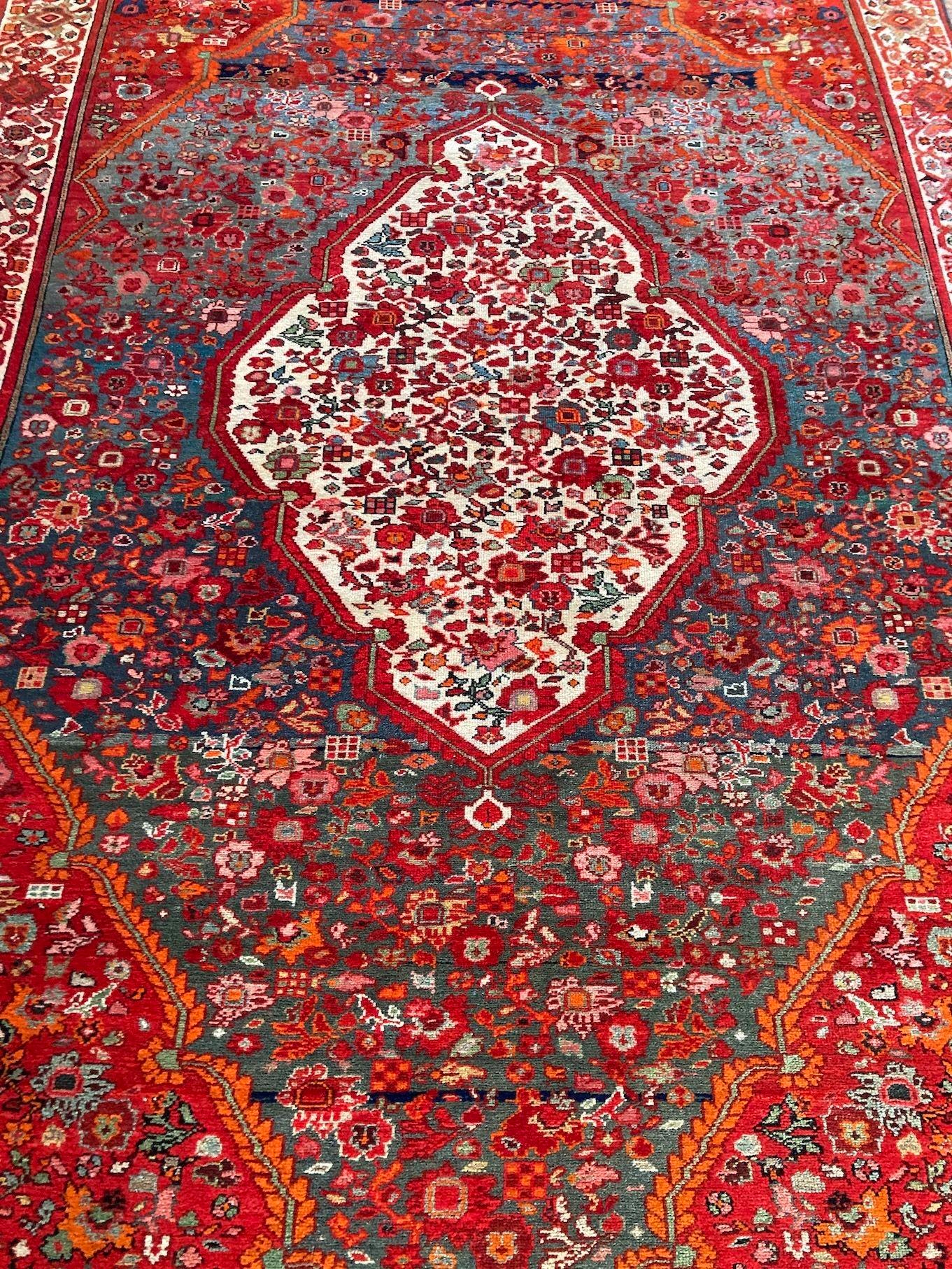 Antiker Mishan Malayer-Teppich 1,98 m x 1,32 m im Angebot 2