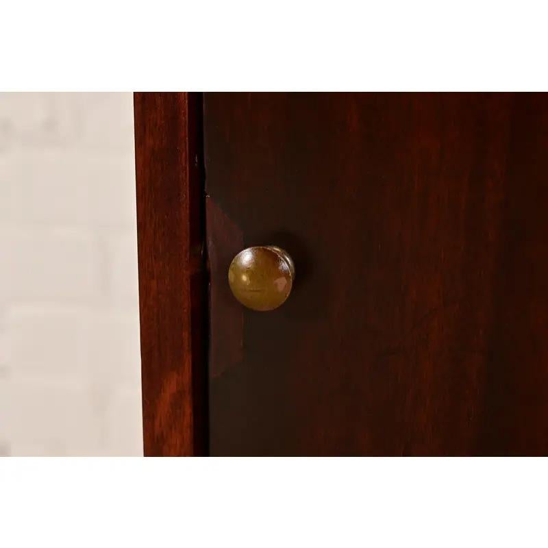 Antiguo gabinete de música Mission Arts & Crafts de caoba, Circa 1900 Caoba en venta