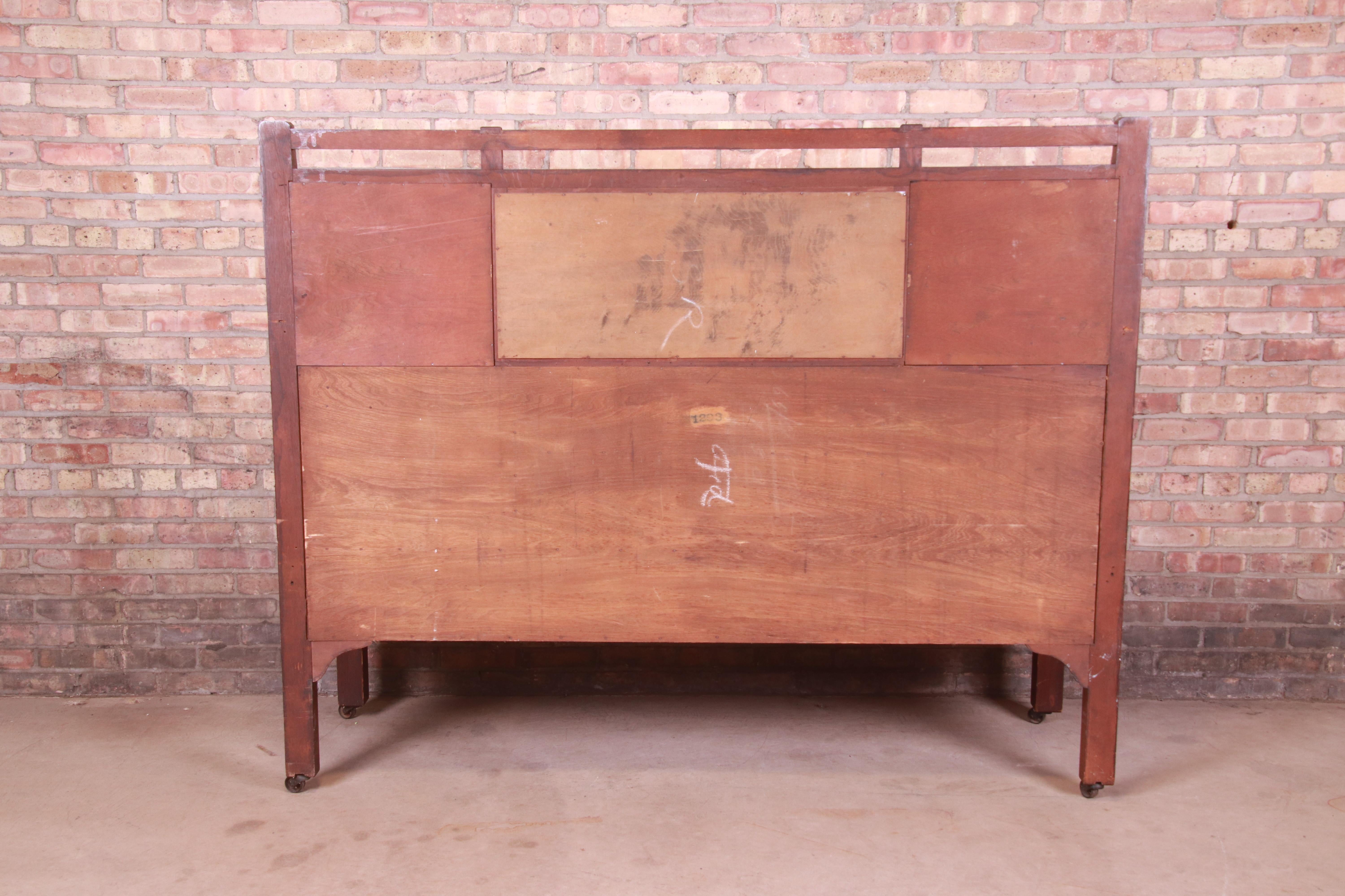 Antique Mission Oak Arts & Crafts Sideboard Attributed to Stickley Brothers 12