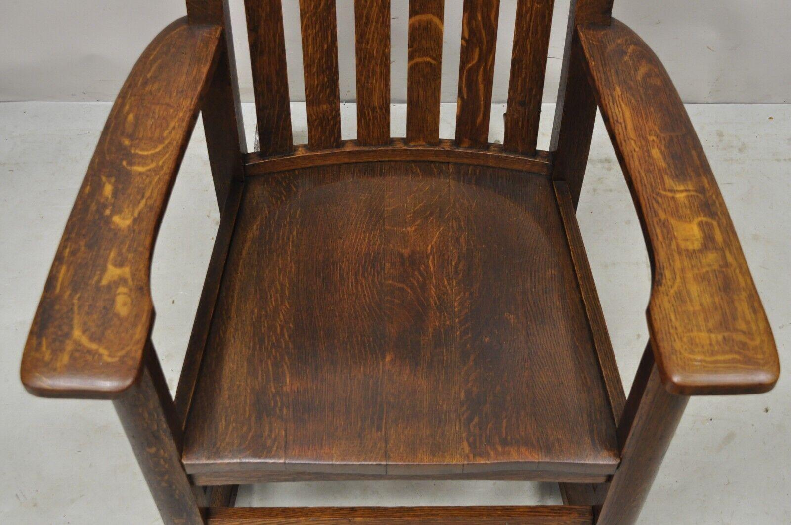 stickley rocking chair for sale