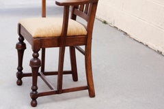 Antique Mission Style Armchair, Refinished