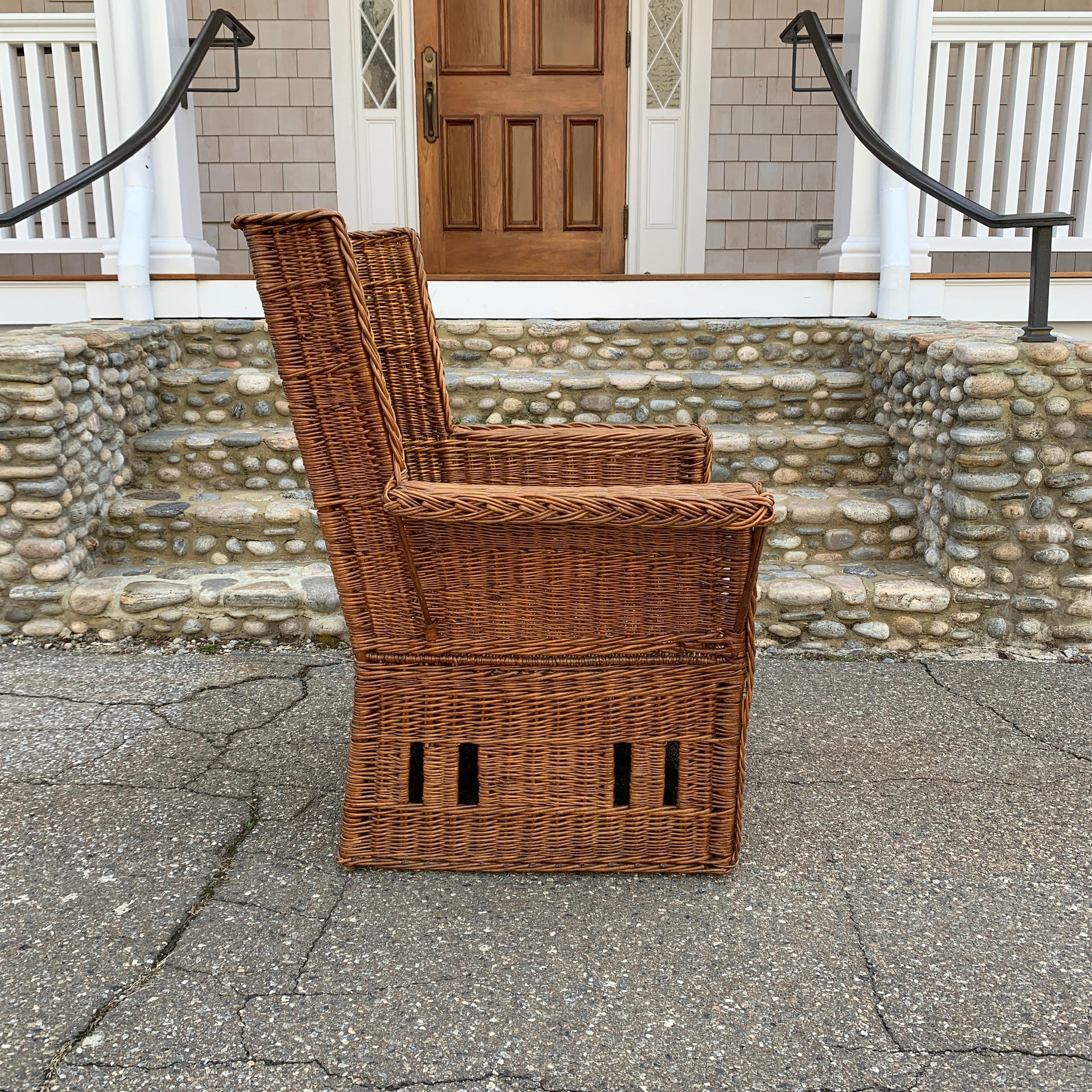 Antique Mission Willow Chairs 4