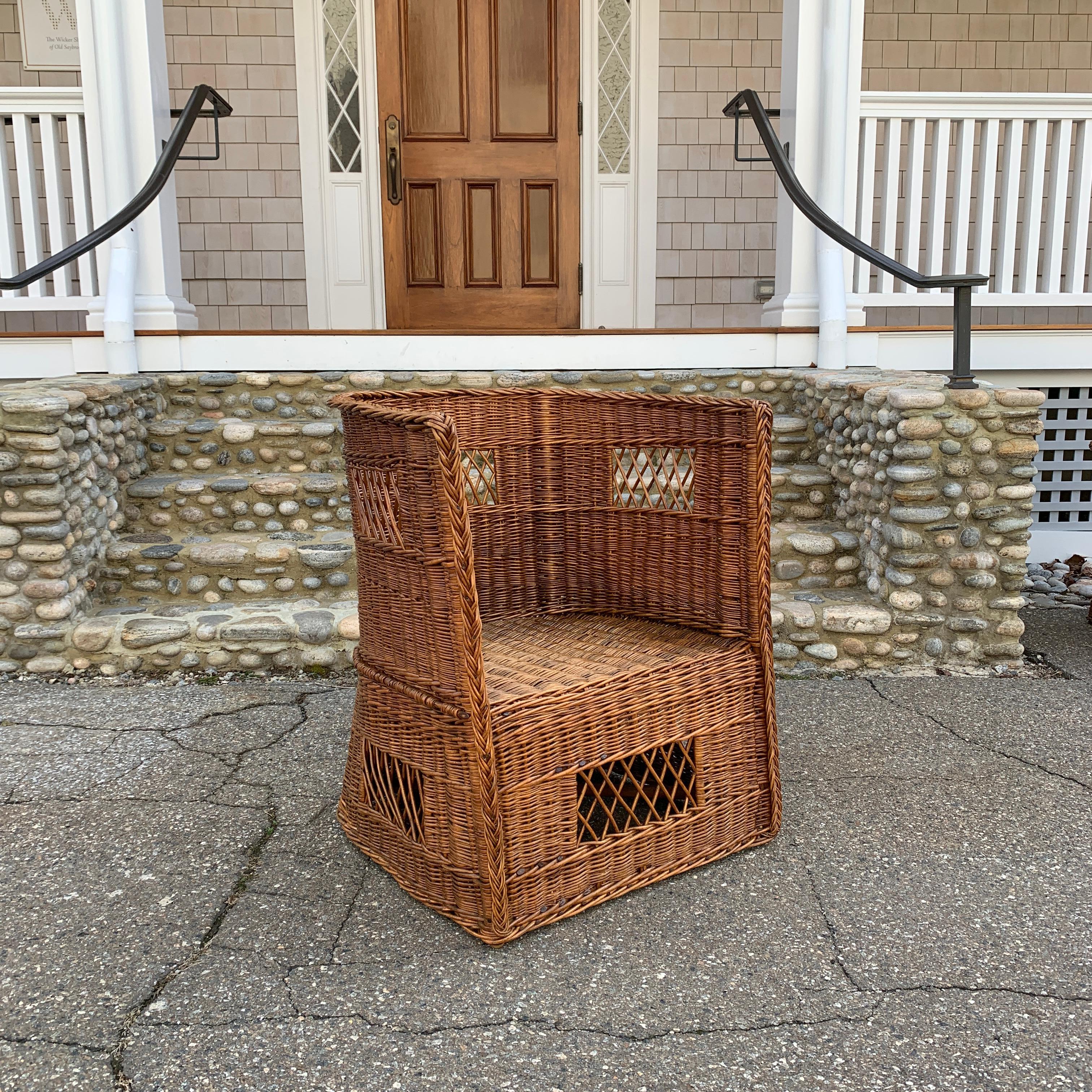 Antique Mission Willow Chairs 9
